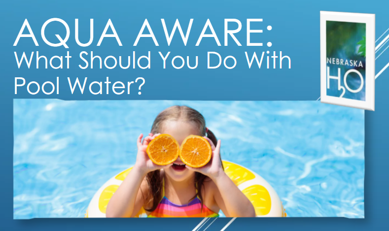 What Should You Do With Pool Water?
