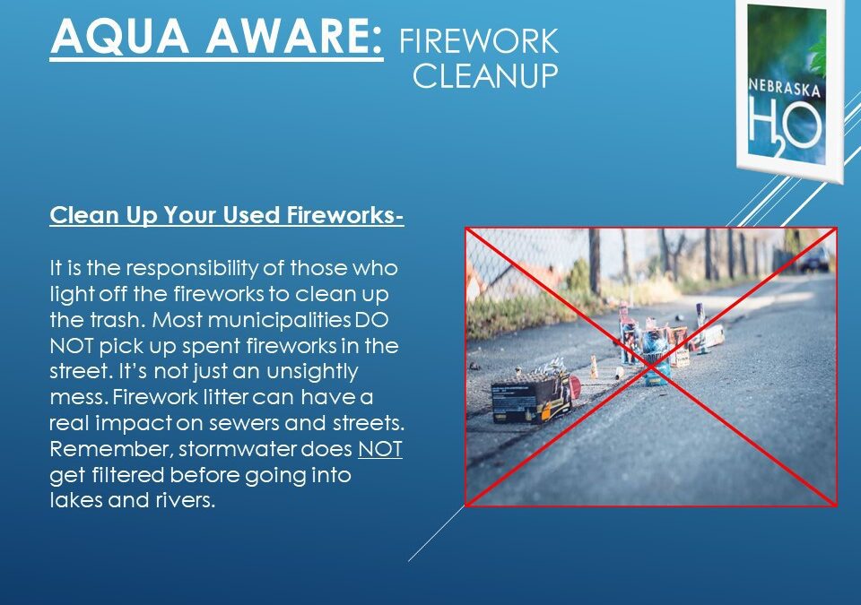 Please Pick Up Your Used Fireworks