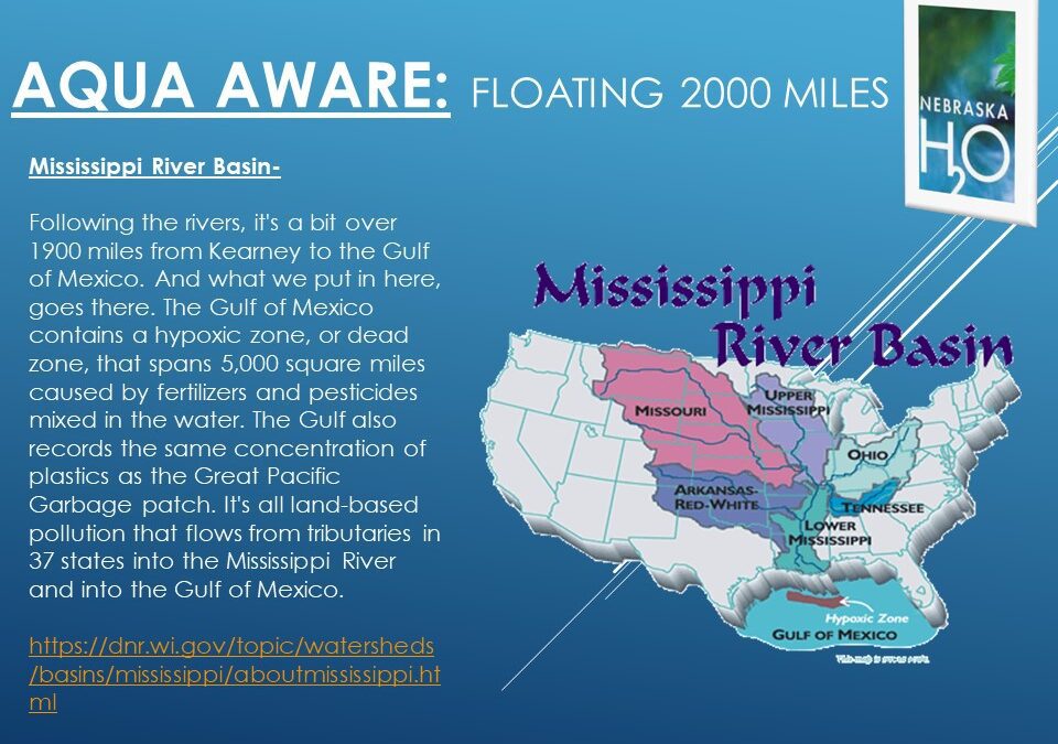 Floating 2000 Miles Downstream