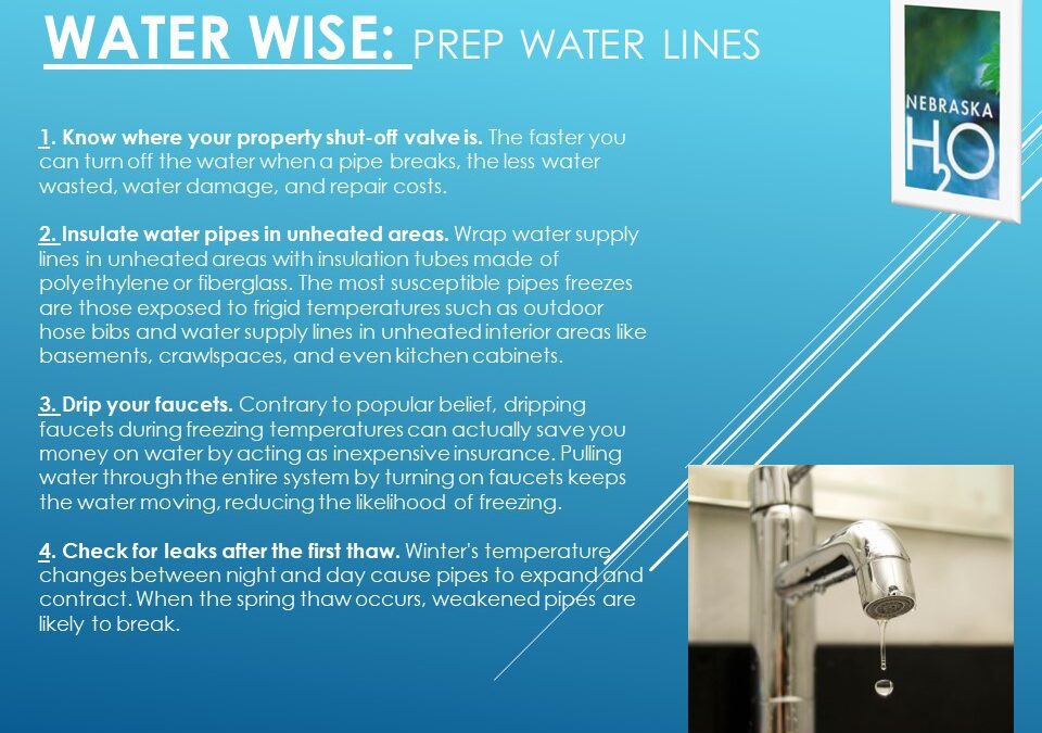 Prep Water Lines