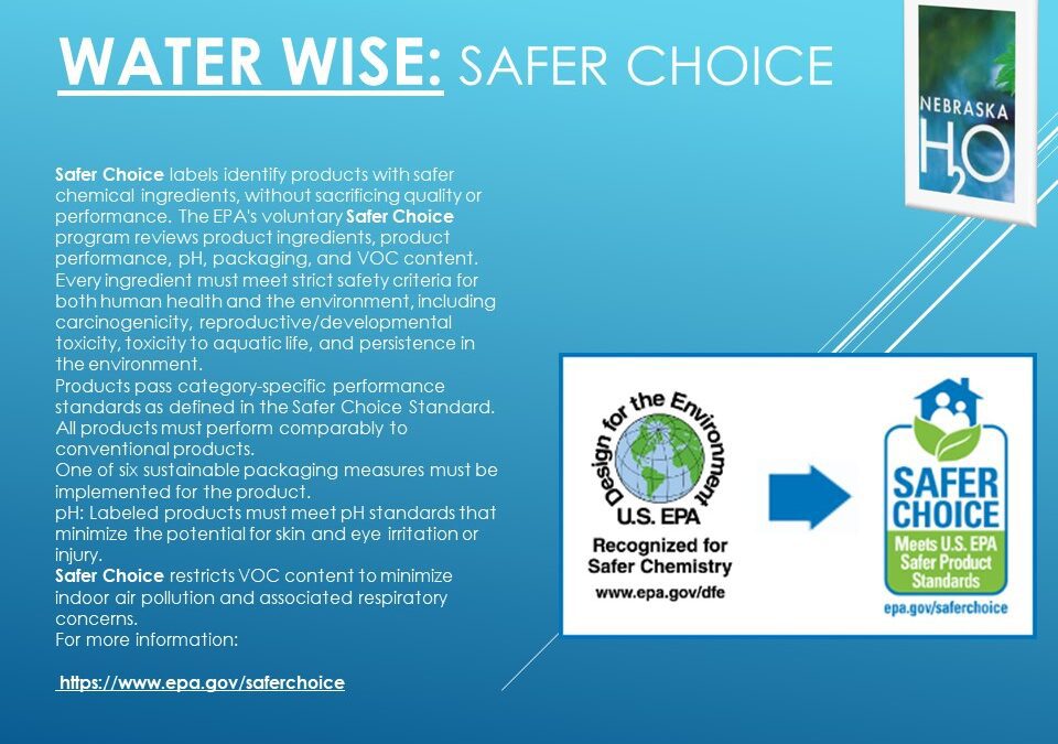 EPA Safer Choice Products