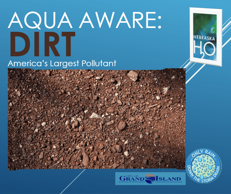 Dirt: America’s Largest Water Pollutant