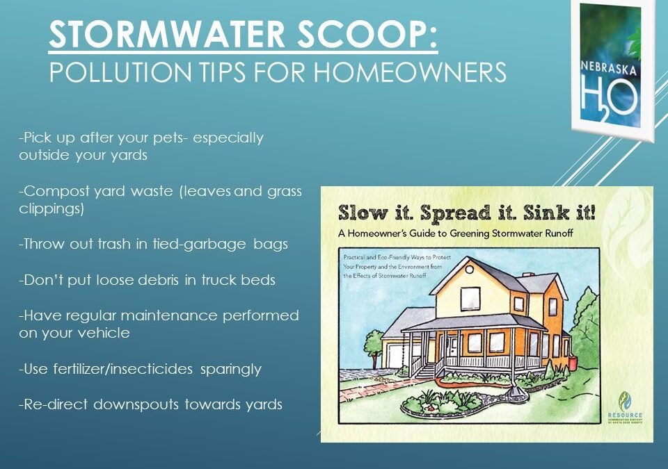 Stormwater Pollution Tips For Homeowners