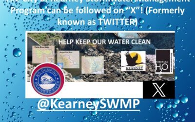 Follow the City of Kearney’s Stormwater Management on ‘X’ (formerly Twitter)